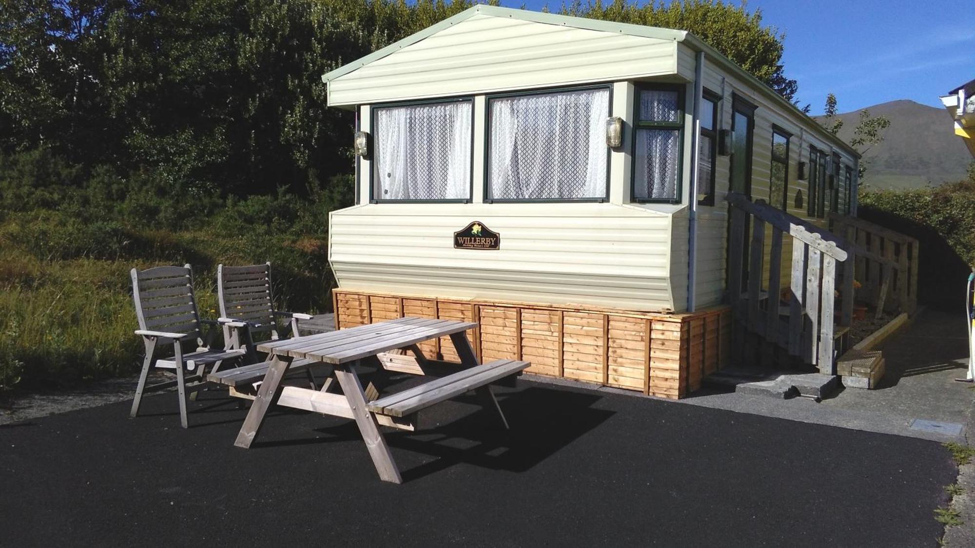 Cosy Chalet Mobile Home , Peace & Quiet ดิงเกิล ภายนอก รูปภาพ